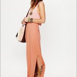 FP Beach two-tone Maxi Dress